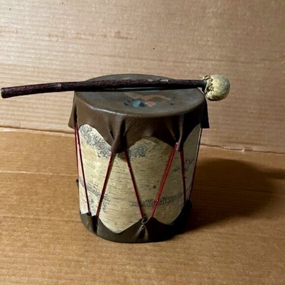 Vintage Indian Toy Drum - Picture 1 of 6